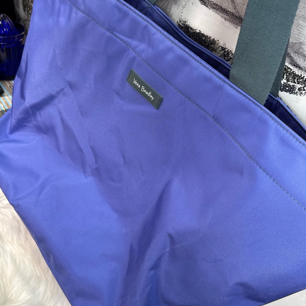 Vera Bradley Blue Tote Bag - Picture 14 of 16